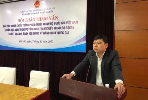 Xây dựng khung tham chiếu giáo dục nghề trình độ Việt Nam - ASEAN